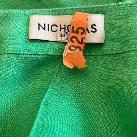 Nicholas Troy Linen Dress Size 12 - Picture 10 of 12